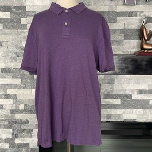 Kirkland Signature Men's Short Sleeve Cotton Polo Shirt - Size L